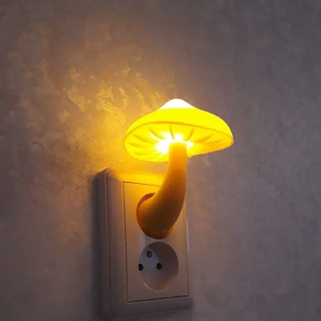 Luz de Noche con Sensor (Diseño de Seta)