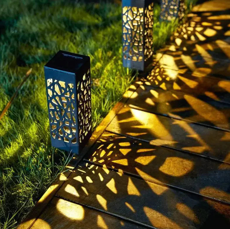 Farol Solar Vintage para Jardín (Impermeable y Automático)